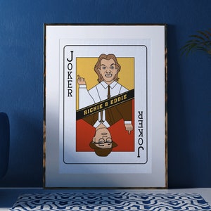 Jokers: Richie and Eddie A4 Art Print
