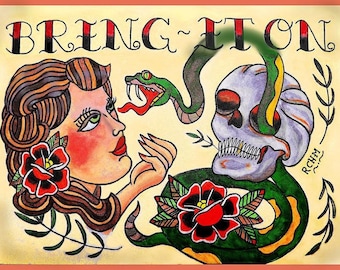 Bring It On tattoo print
