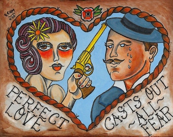 Perfect Love tattoo print