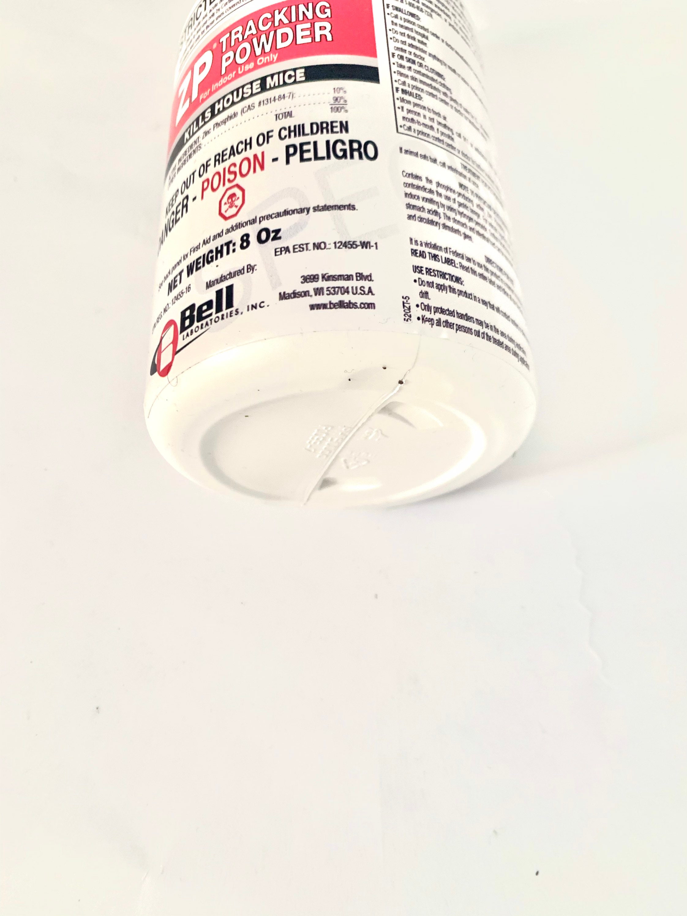 ZP mouse tracking powder 8oz bottle | Etsy