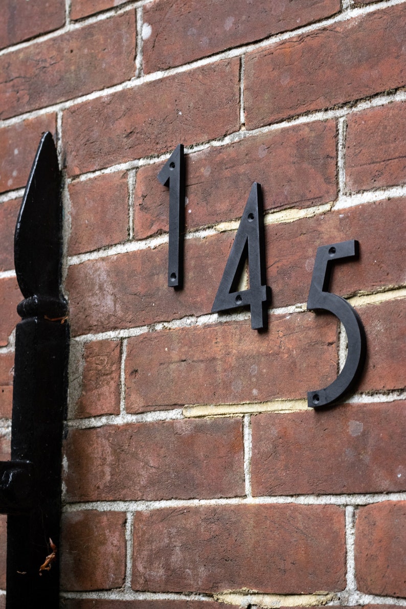Art Deco House Numbers Address Numbers Etsy UK