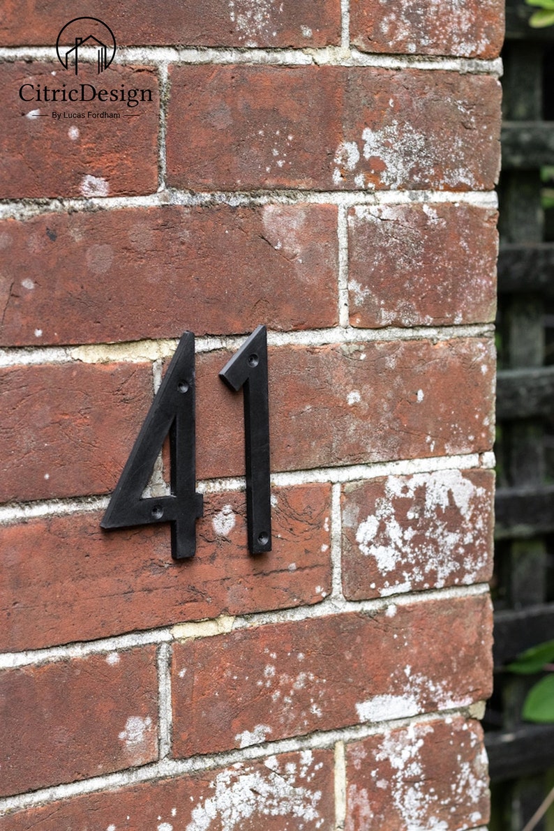Art Deco House Numbers, Address Numbers - Etsy UK