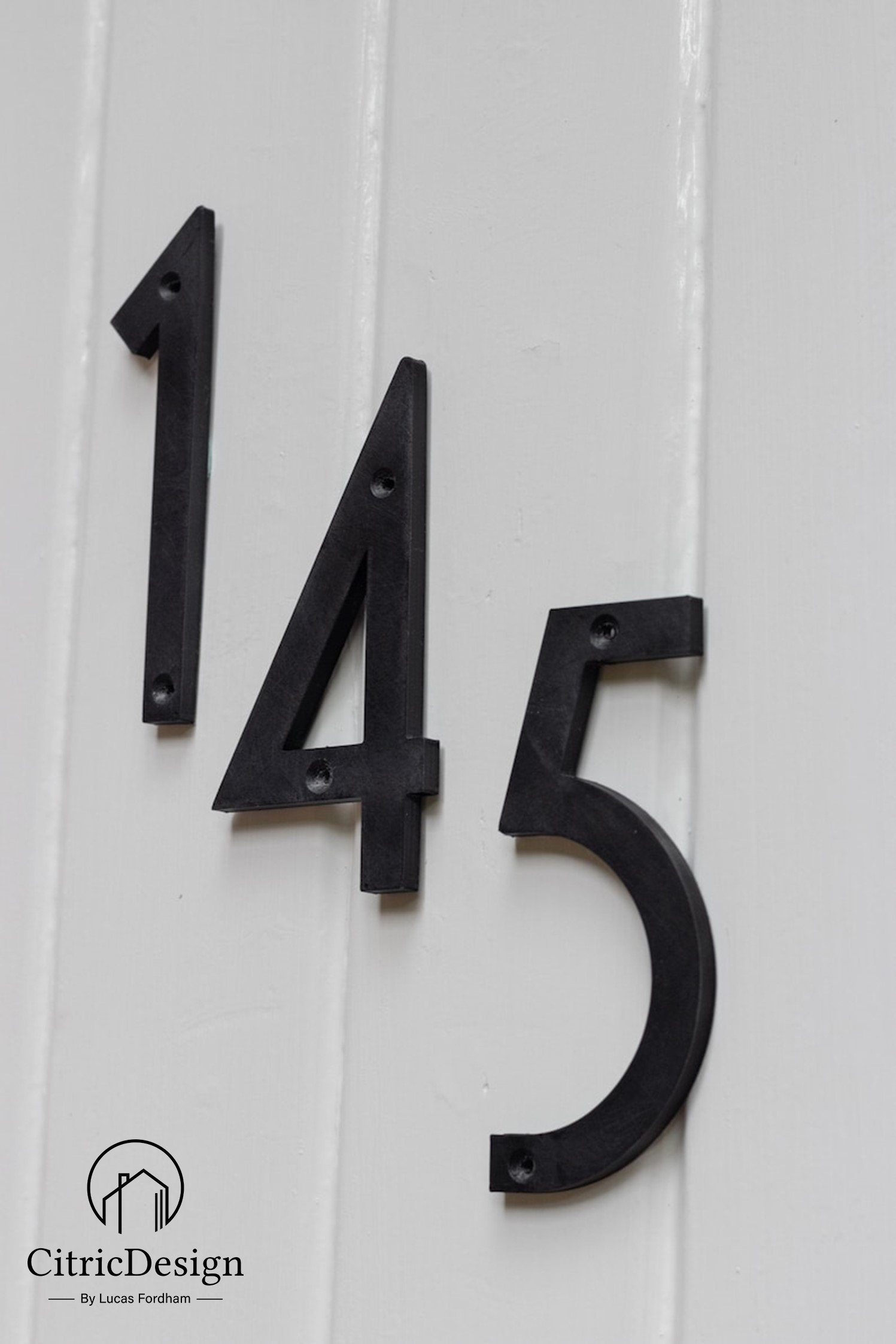 Art Deco House Numbers, Address Numbers Etsy UK