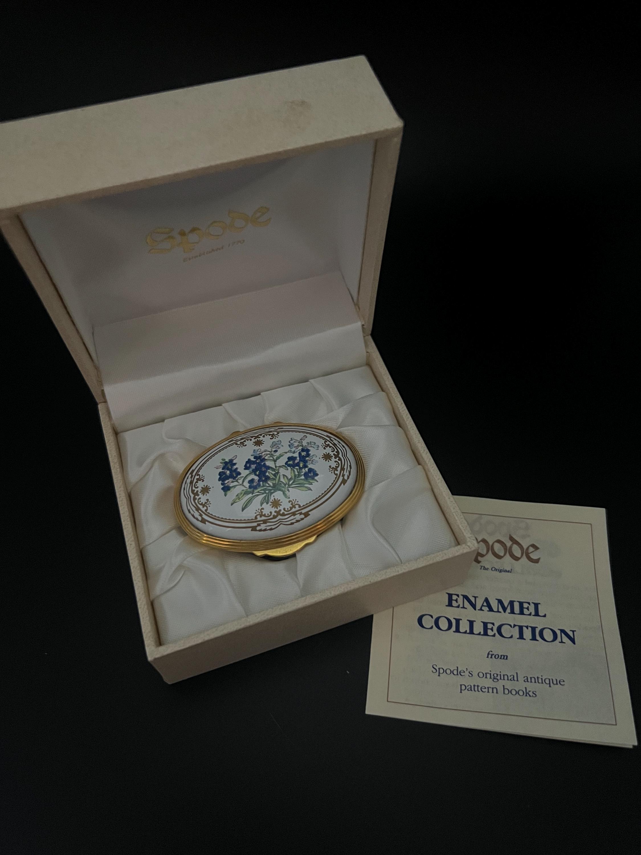 英国STAFFORDSHIRE ENAMELS ピルケース　テディベアピルケース Staffordshire Enamel Box - Etsy