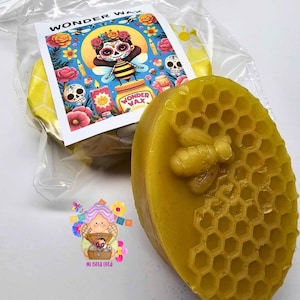 Huichol Bead Art Wax: Handmade Beeswax & Pine Pitch Blend