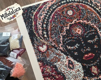 Seed Bead Art Kit: Divine Feminine Wonder Board DIY Craft