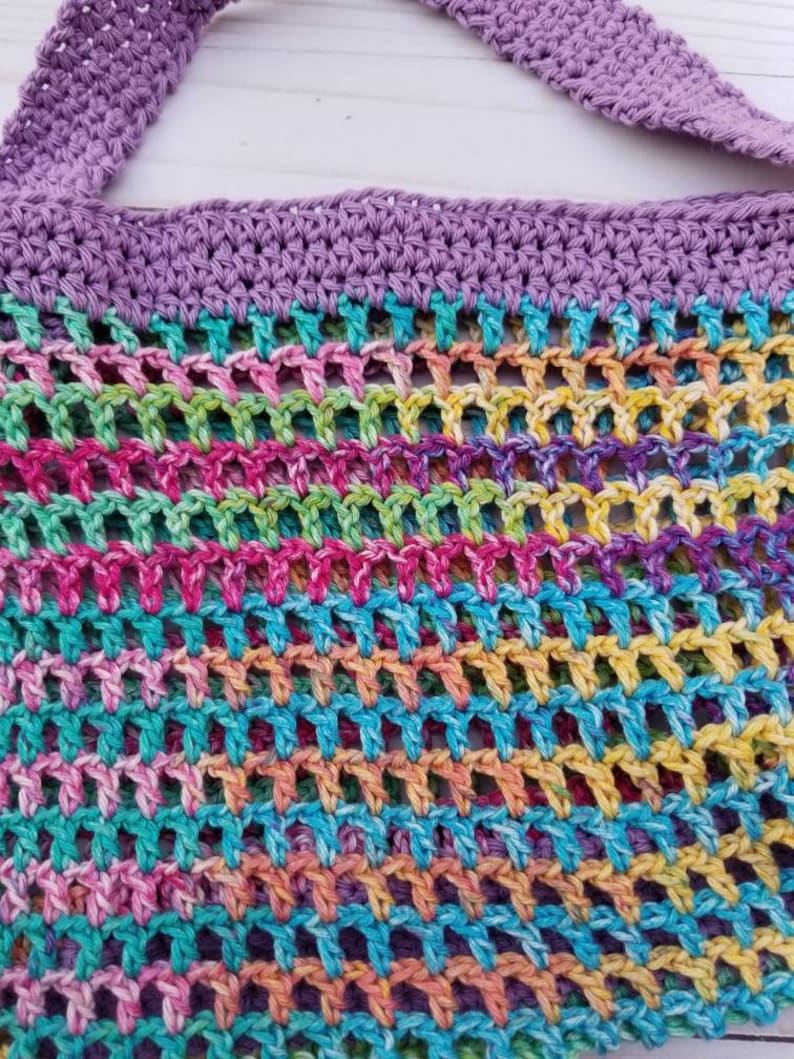 Crochet Eco-Friendly Reusable Market Bag
