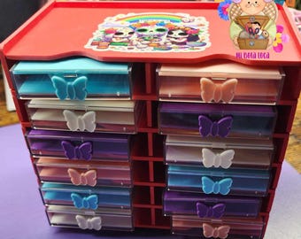 12-Tray Diamond Painting Drill Sorter - Tray Holder - Rhinestone Tray Holder - Diamond Art Accessory - Diamond Painting Accessories