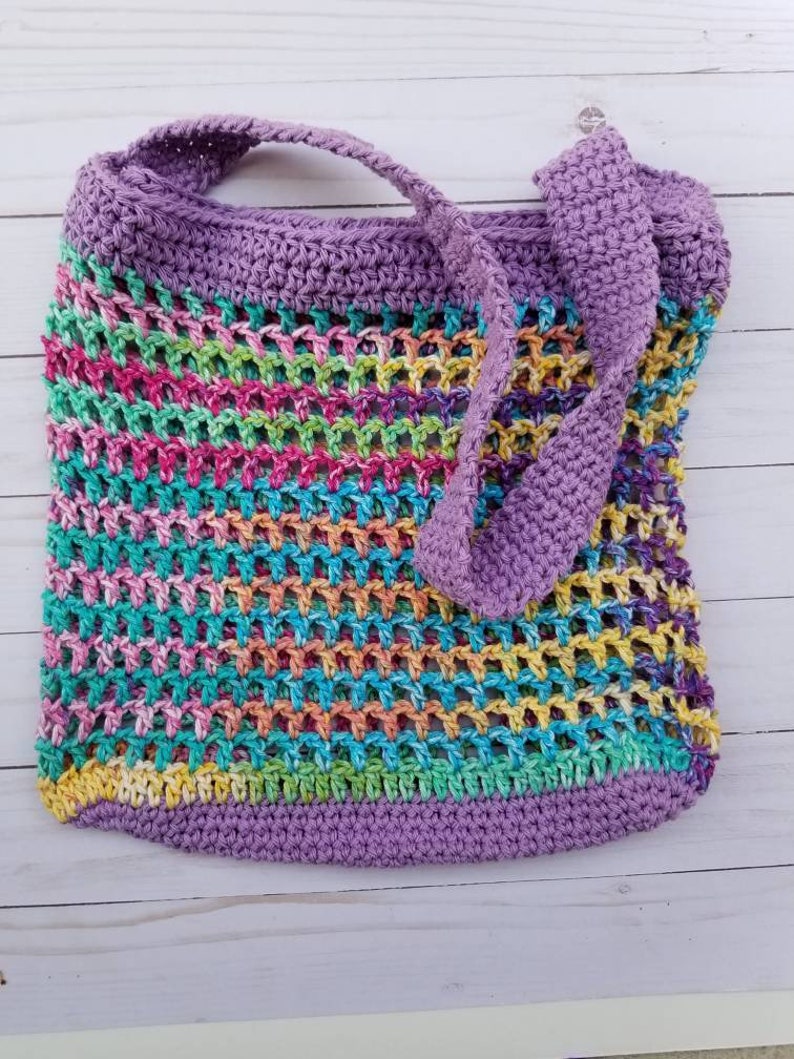Crochet Eco-Friendly Reusable Market Bag