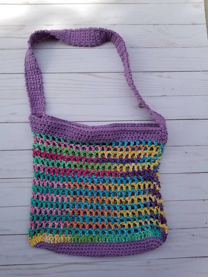 Crochet Eco-Friendly Reusable Market Bag
