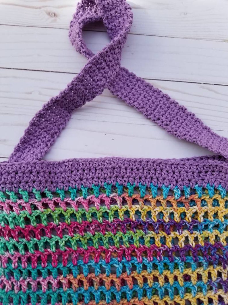 Crochet Eco-Friendly Reusable Market Bag