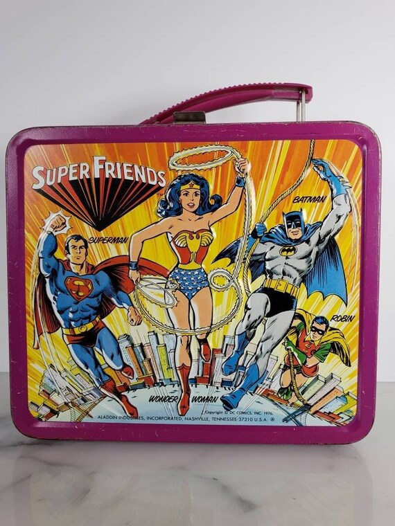 justice league lunch box