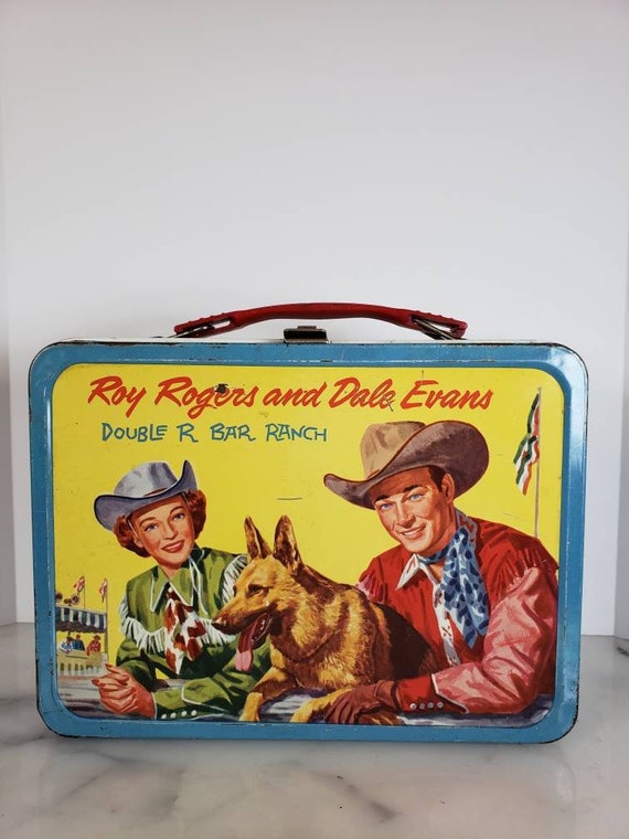 roy rogers and dale evans double r bar ranch lunch box