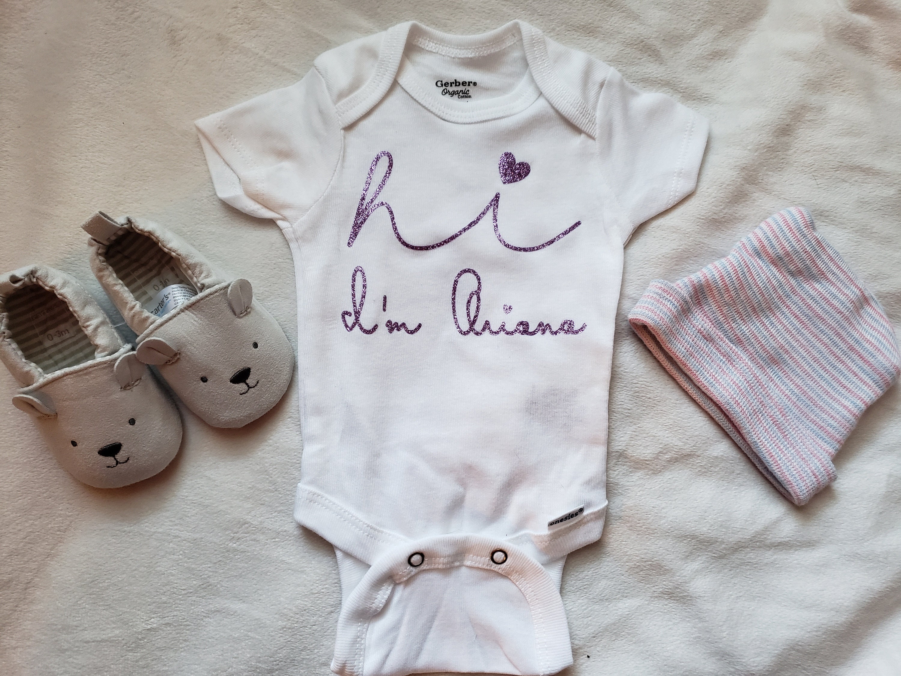 customized newborn baby clothes