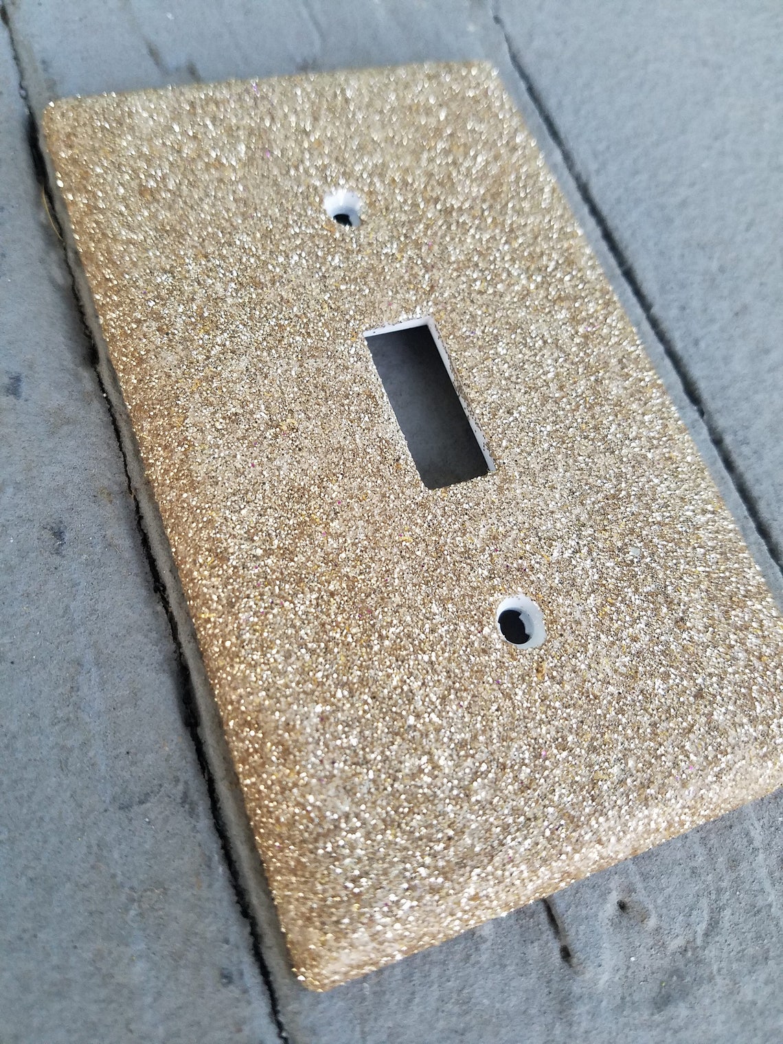 Champagne Gold Light Switch & Outlet Covers Sparkle Etsy