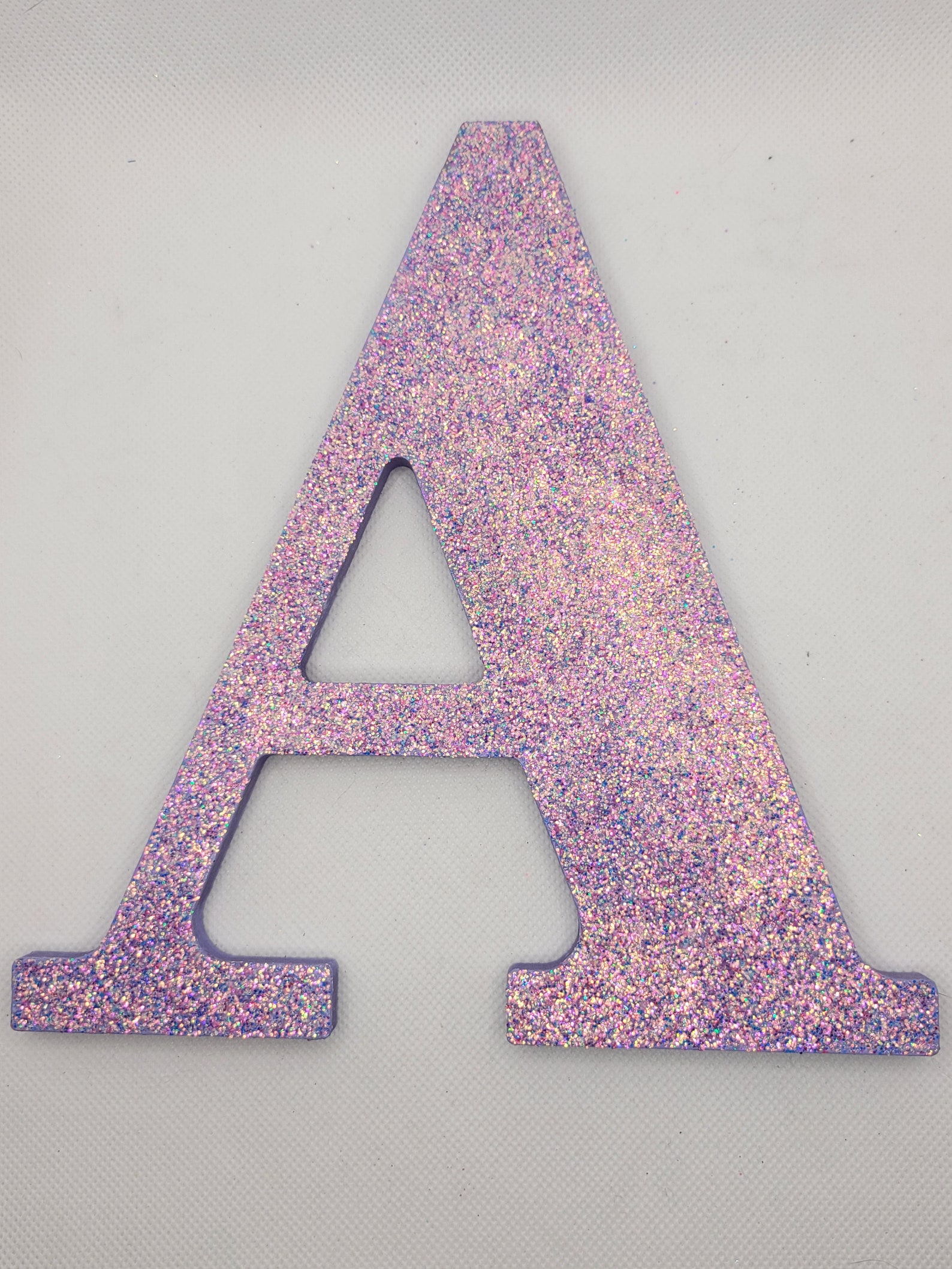 Rosa & lila Holz Bling Letter Glitzer Buchstaben Wandkunst | Etsy