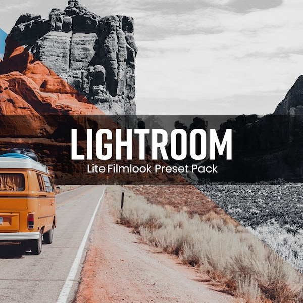 Film Look Lightroom Preset Pack Lite, Mobile, Film, Tarkovsky, Art film, Vibrant, Black and White, Grey, Hipster, Indie