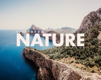 Natur Lightroom Preset Pack, Mobile, Influencer, Fashionista, Mode, Modell Film, Kunst, Instagram, Pro
