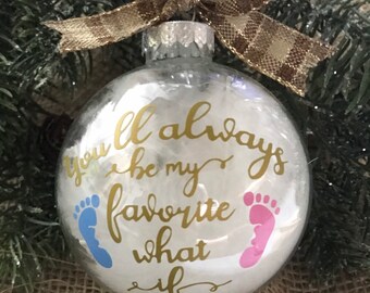 christmas ornament for unborn baby