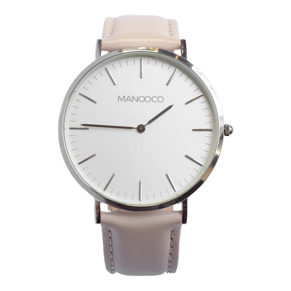 No-brand Women\'s Silver and White Watch Relic Silver-Dial Day/Date White Band Ladies Watch ZR15582  main image 4