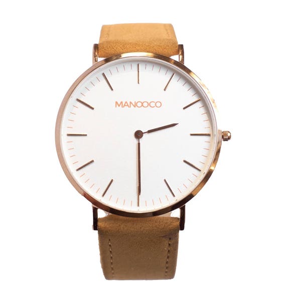 Womens Watch Rose Gold Minimalist Stainless Steel Wrist 