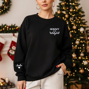Custom Embroidered Dad of an Angel Sweatshirt or Hoodie with names - Personalized Memorial Gift image 6