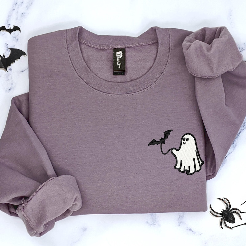 Ghost Round Neck Long Sleeve Sweatshirt main image 1