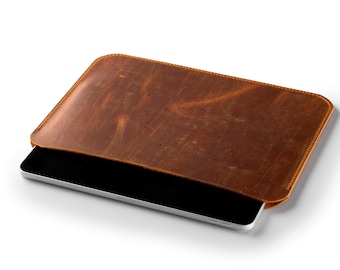 Leather Apple Magic Trackpad Sleeve, Magic Trackpad Cover, Handmade Trackpad Case, Tech Accessory