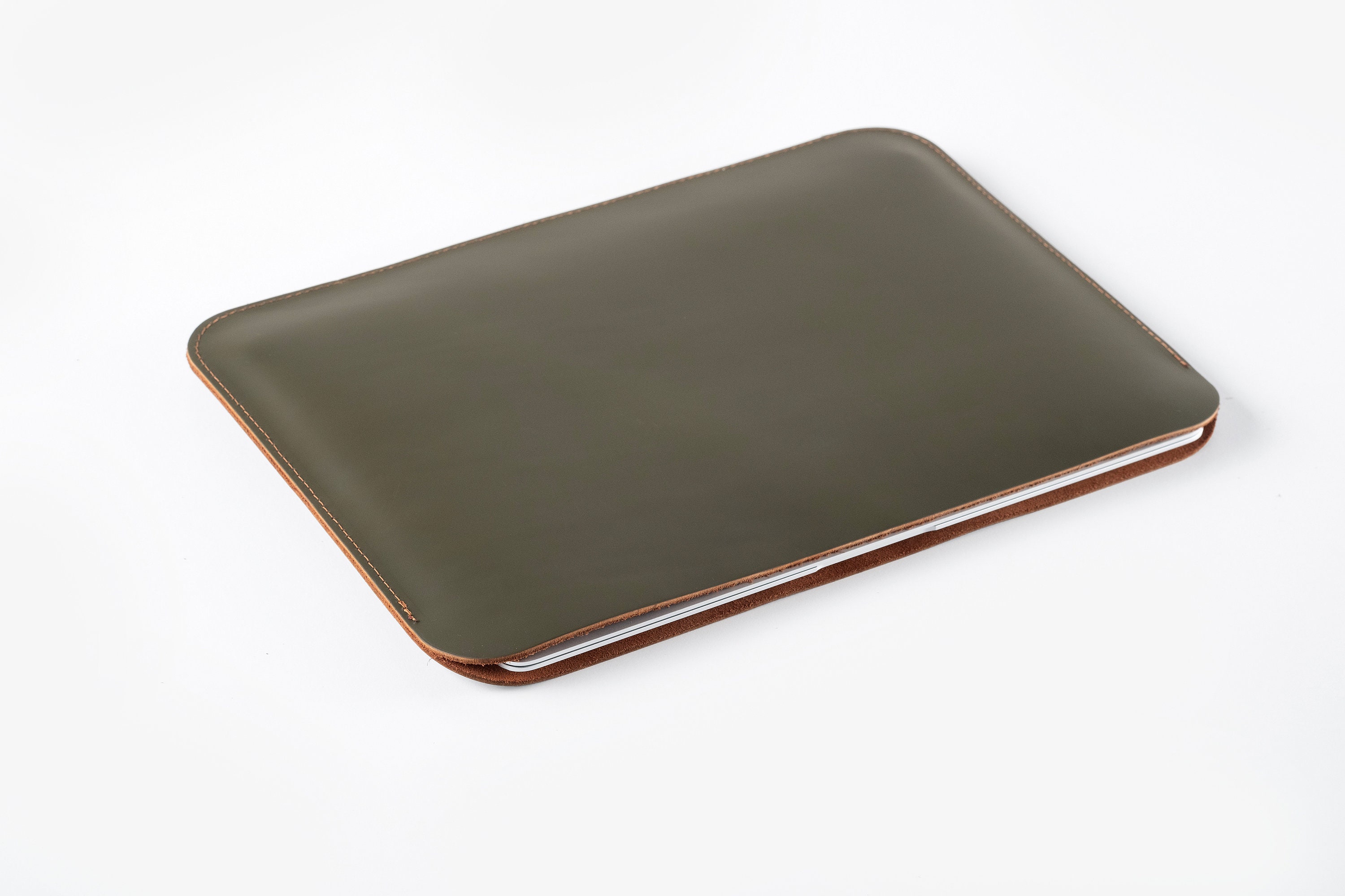 LG Gram Laptop Sleeve – Handmade Full Grain Leather Slim Case 13–17 ...