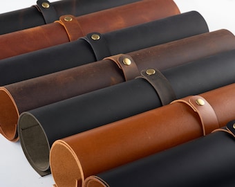 Leather Desk Pad, Handmade 1.7mm Office Desk Mat