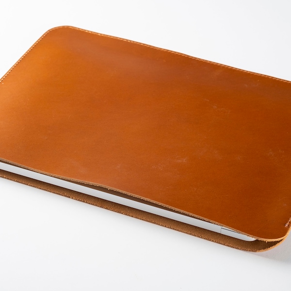 Slim Leather Sleeve Bag for MacBook Pro 14-inch 2021