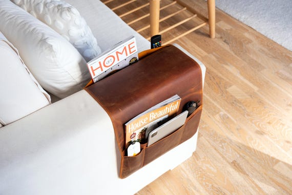 Organizer per braccioli del divano, con 5 tasche sicure