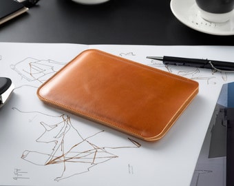 Leather iPad Sleeve, Handmade iPad Case for iPad Mini & iPad Air, iPad Pro Cover for 12.9 inch, 10.5 inch, 9.7 inch