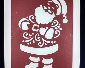 Mr Claus Christmas Card; Santa; Holiday card