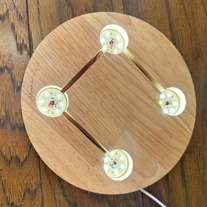 8&quot; LED Wood base