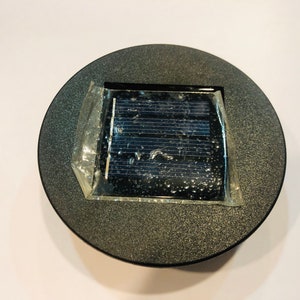 Top module LED solaire pour globes LED solaires 12&quot; ApricotMint