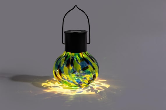 【新品未使用】TARP GLASS Lantern ver Art Glass Solar Lantern - Etsy