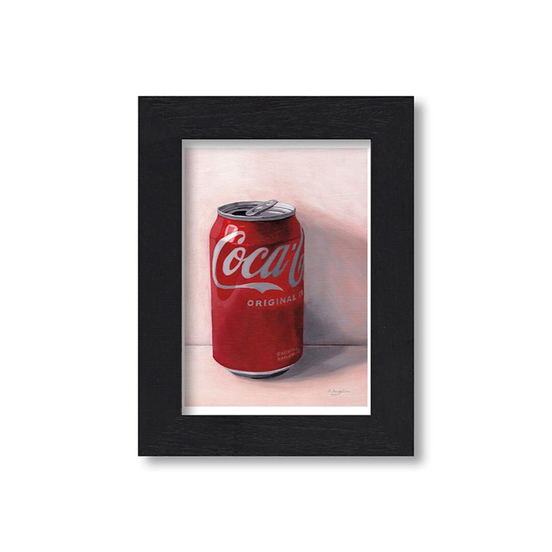 Can of Coca Cola - Still Life Print - Giclee Art Prints - Unframed or ...