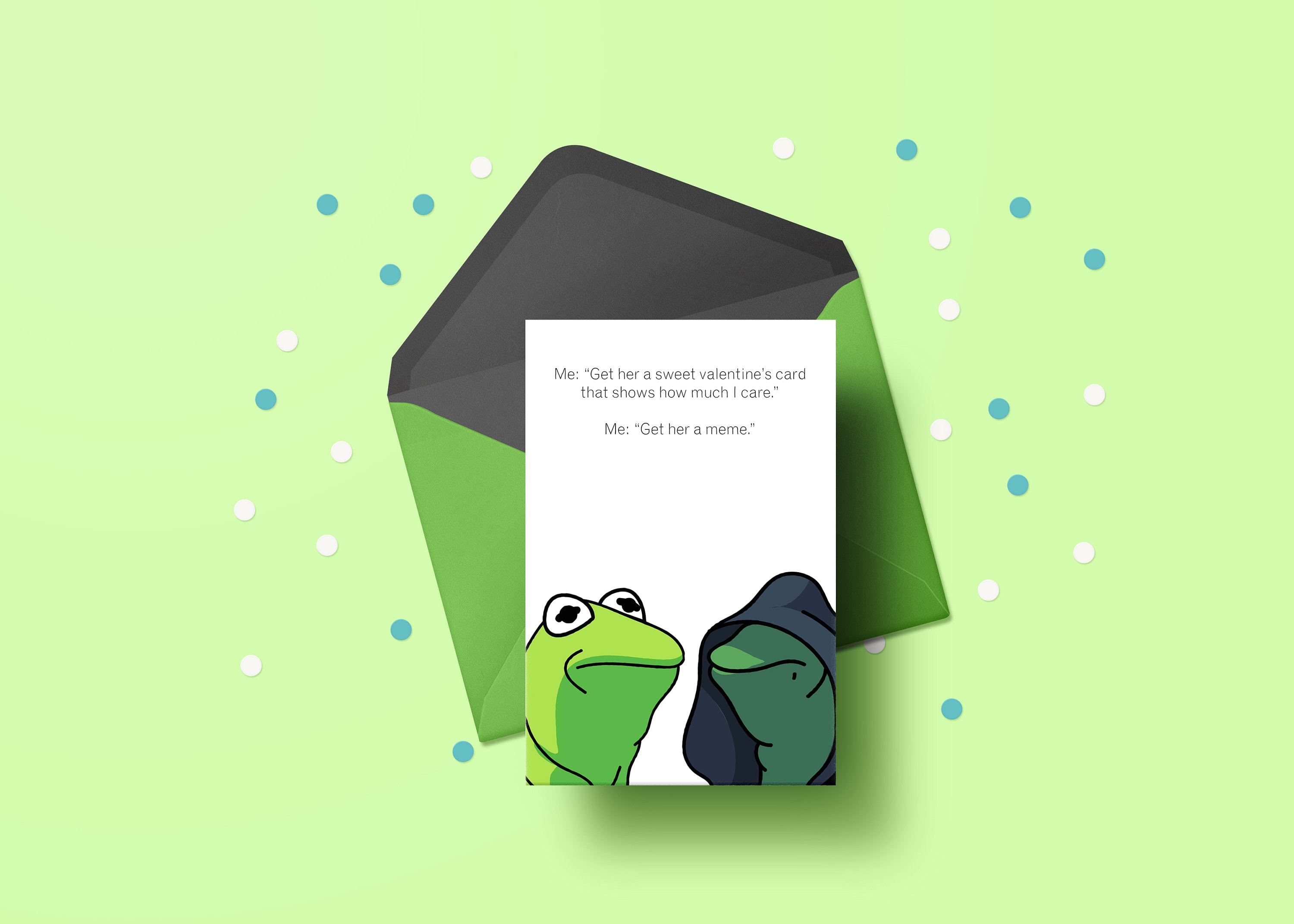 no u card kermit