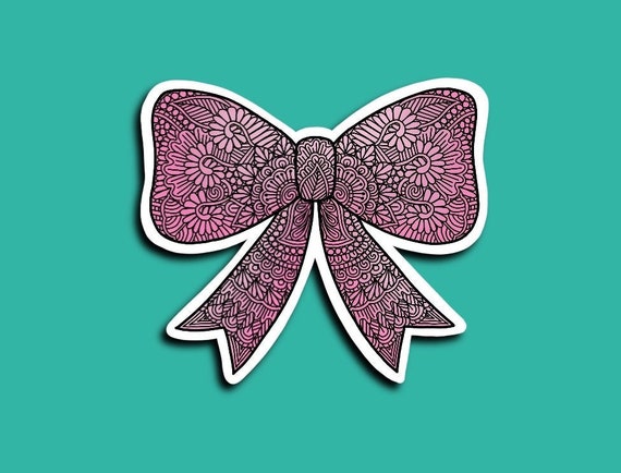 Pink Bow Sticker Bow for Girls Car Decal Stickers for 