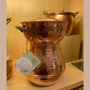 Best Quality Steamer copper Pot Cookware Couscoussier, couscous group, Couscous Maker , North African cookware, morocco, Algérie, Tunisie.