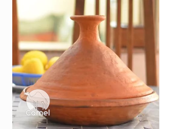 Tajine Moroccan Handmade Ceramic Tagine for Your Kitchen: Large Cooking Pot for Clay Cookware, Pottery Tagines,  Kitchenware morocco