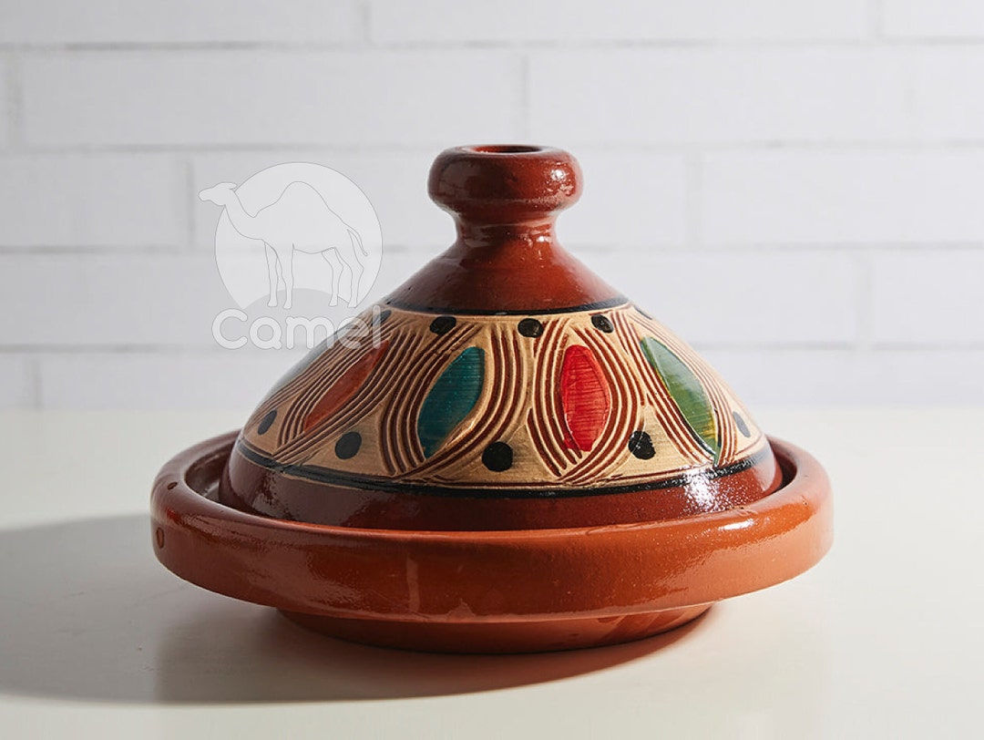 Tajine Moroccan Handmade Ceramic Tagine for Your Kitchen Large Cooking