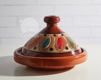 Tajine Moroccan Handmade Ceramic Tagine for Your Kitchen: Large Cooking Pot for Clay Cookware, Pottery Tagines,  Kitchenware morocco
