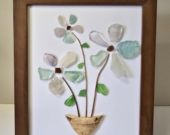 Fisherman Art - Handmade with Items Found in Maine Waters - One of a Kind*