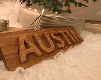 Children's Personalized Wooden Name Puzzle