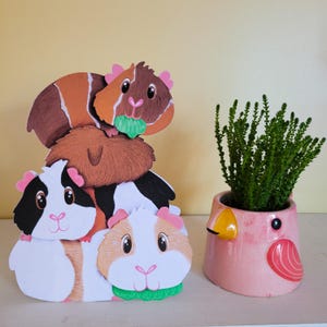 Cartão de felicitações para porquinho da índia, ocasião especial perfeita, design de melhor amigo para porquinho da índia
