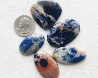 Top quality Sodalite Cabochon | Natural Sodalite gemstone | Loose gemstone | Healing crystals | Sodalite Gemstone for jewelry making