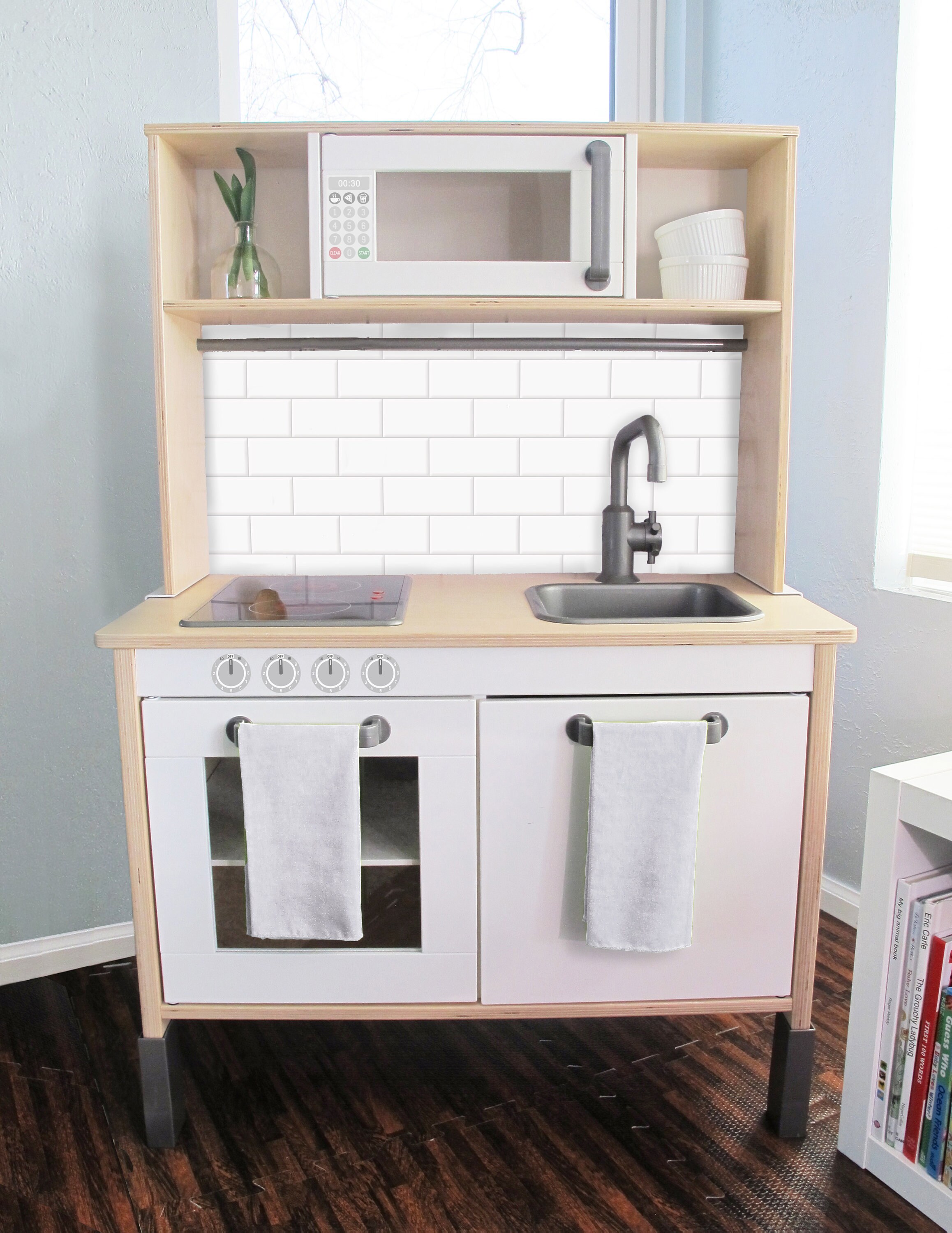 ikea duktig backsplash