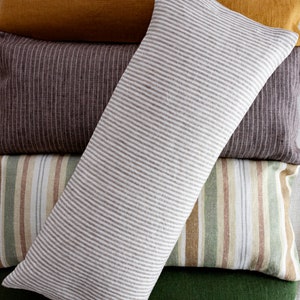 Buckwheat pillow with undyed cotton inside cover-adjustable neck support, Small-Japanese bolster pillow image 9